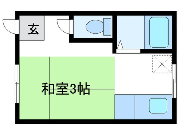 第２太陽ハイツの物件間取画像